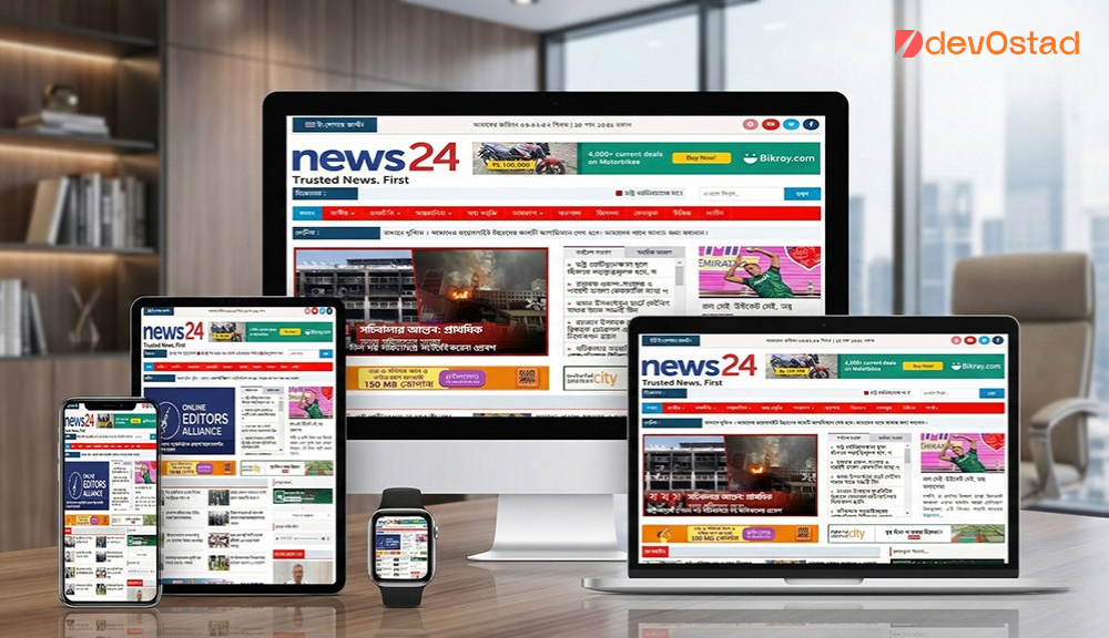 News 24 Professional Laravel Newsprotal Script